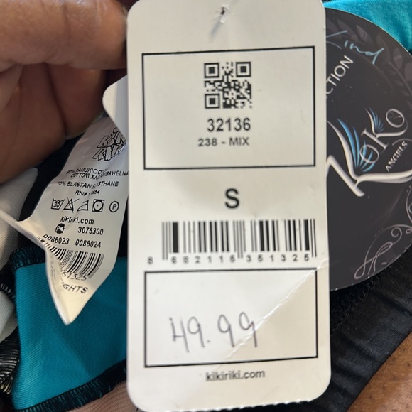 BLOCK COLOR LEGGINGS size small - Picture 5 of 5